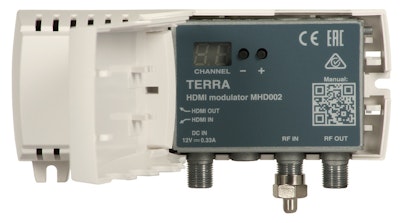 Terra MHD002P HDMI till DVB-T modulator med HDMI-bypass