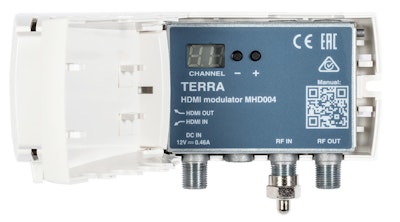 Terra MHD004P HDMI till DVB-C modulator med HDMI bypass