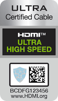 CYP/// HDMI kabel 1m, 8K UHD, HDR, HDMI 2.1, 48Gbps
