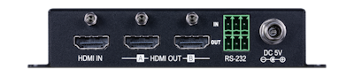 CYP/// HDMI splitter med dubbla scalers, 4K UHD