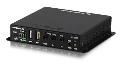 CYP/// HDMI/USB till HDBaseT 2.0 Mottagare, 35m, 4K, HDCP2,2, PoH, USB