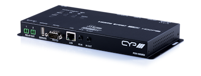 CYP/// HDBaseT mottagare med Scaler och Audio De-embedding
