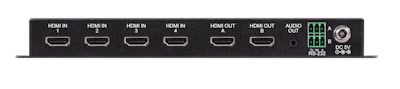 CYP/// 4x2 HDMI matris med Audio De-embedding, 4K, HDR, HDCP 2.2