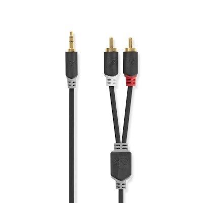 High grade PRO 3,5mm till RCA 10m