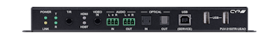 CYP/// PUV-3150TR-UEAO UHD+ HDMI over HDBaseT 3.0 Transceiver with USB, KVM, LAN (18Gbps, 4K@60Hz 4:4:4, 8-bit) plus analogue & digital audio pathways