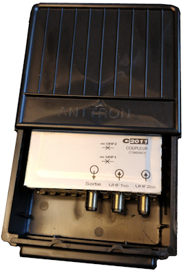 Anttron Sammankopplingsfilter för UHFdc/UHFdc