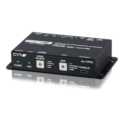 CYP/// Full 4K HDMI Ljud embedder/de-embedder med ARC