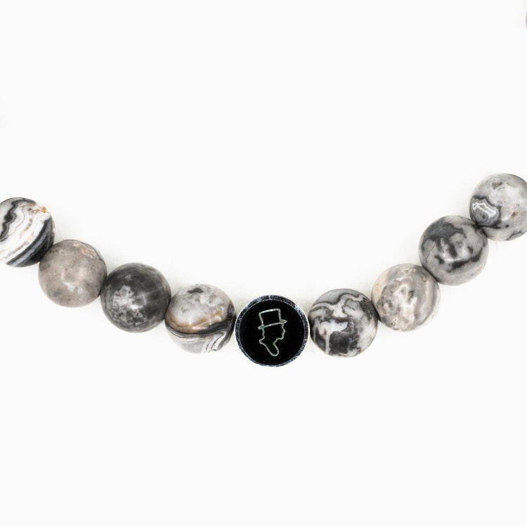 Gemstone bracelet 6mm Tornado