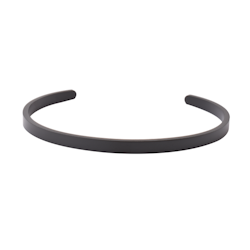 Steel bracelet 5mm Black