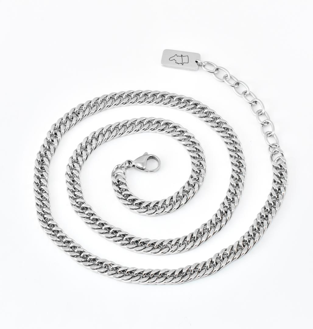 TIMELESS Necklace Moon Silver