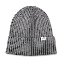 Deran Ribbed Hat Grey