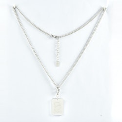 TIMELESS Halsband ICON Shadow Silver
