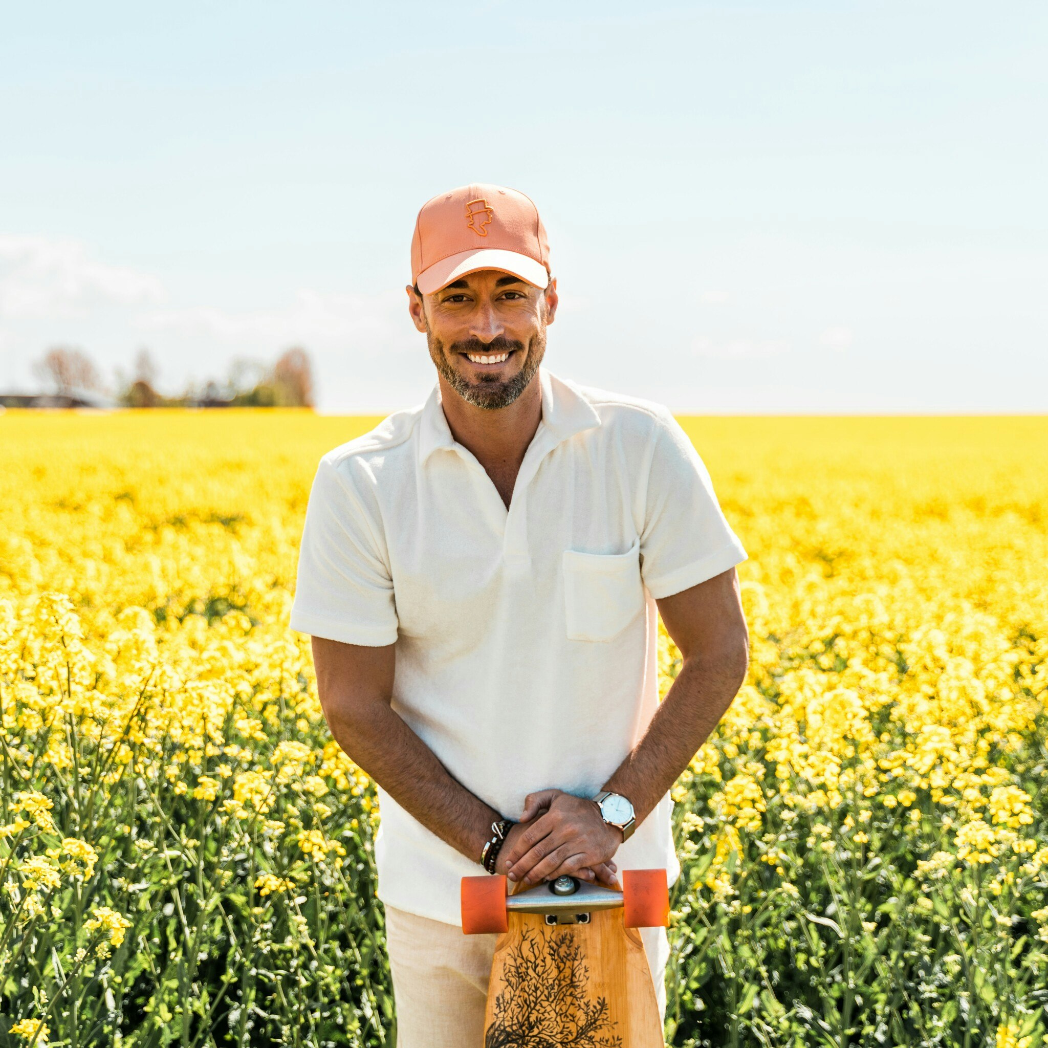 Scott Baseball Cap Peach