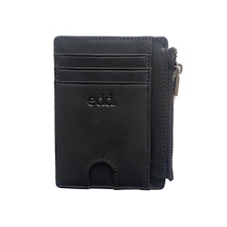 Card Holder Zipper Black