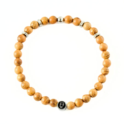 Gemstone bracelet 6mm Sandstorm