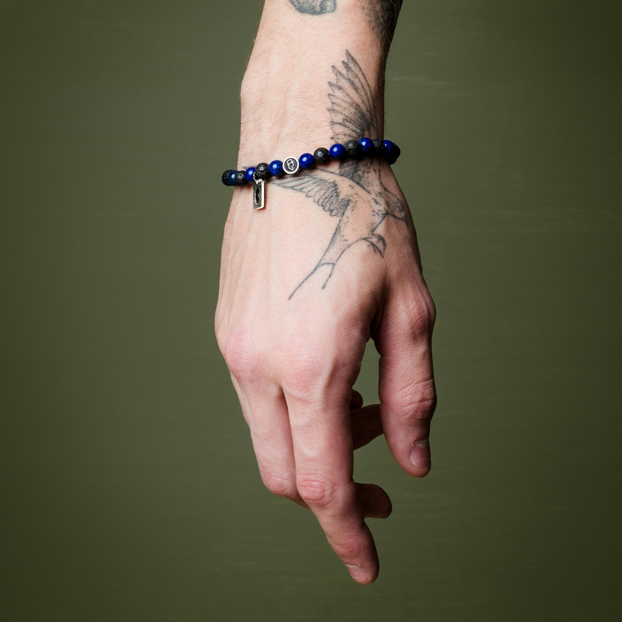 Mustaschkampen Gemstone Black/Dark Blue - edd