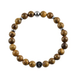 Gemstone bracelet 8mm Oak