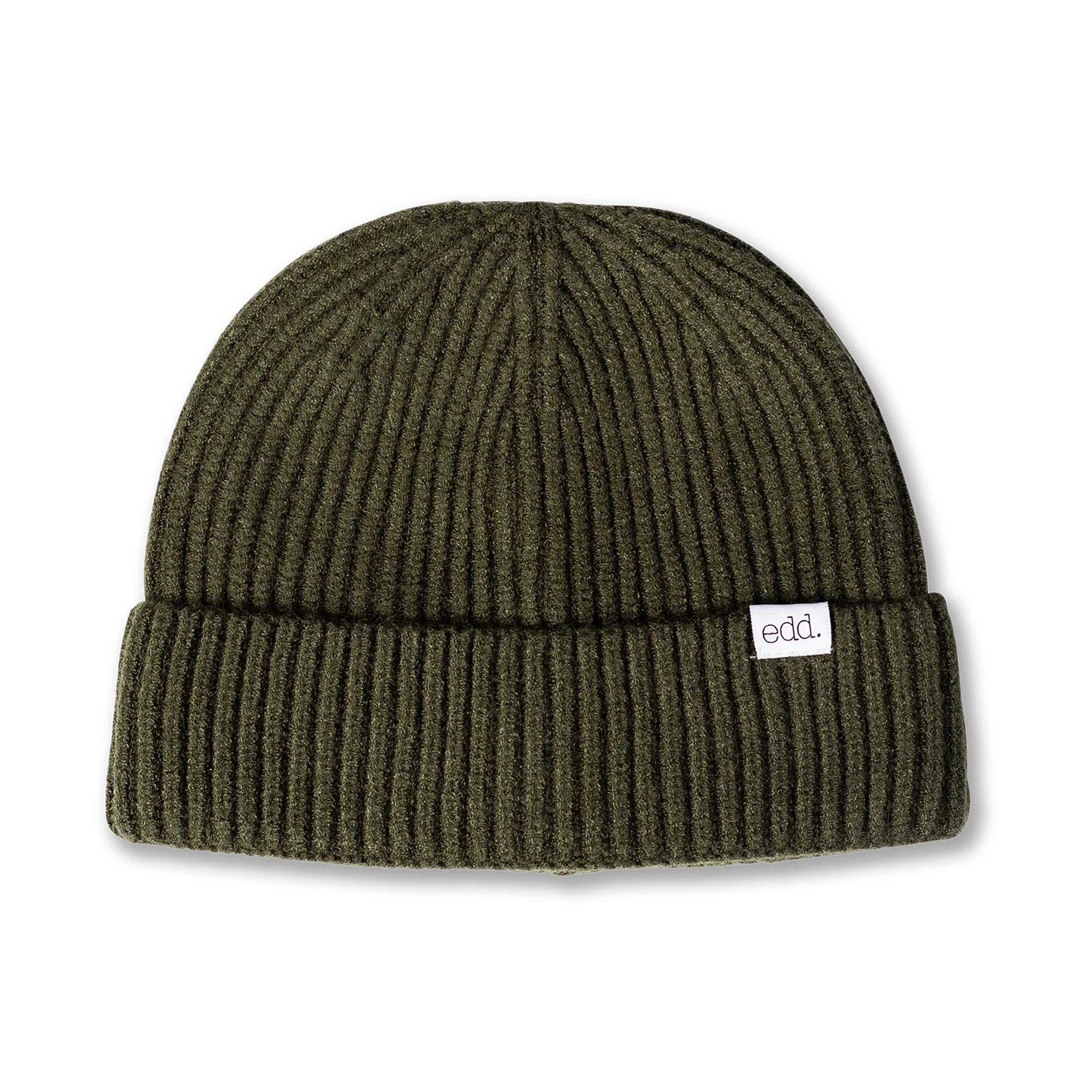 Jake Ribbed Beanie Green