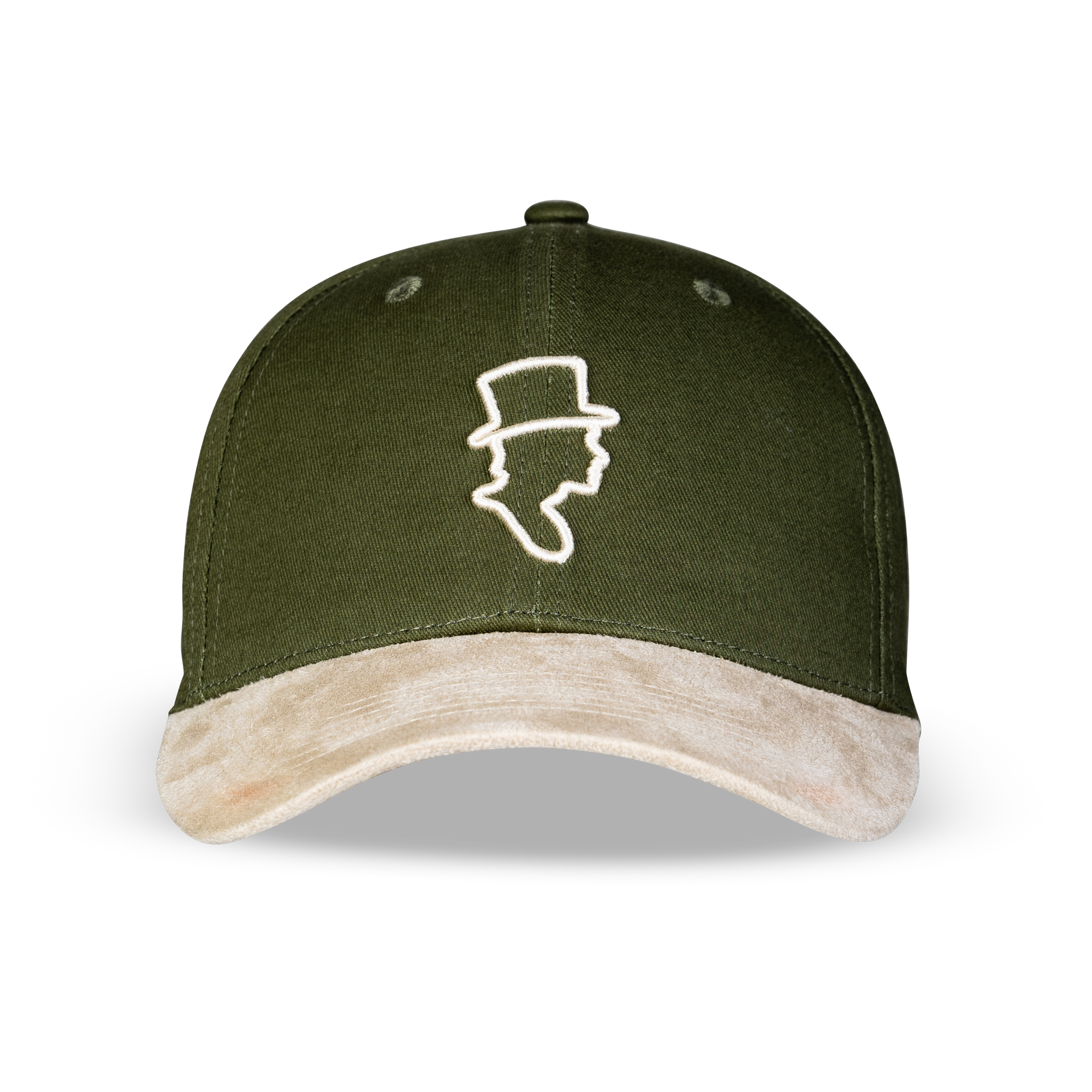 Scott Suede Cap Green/Sand