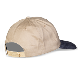 Scott Suede Cap Sand/Blue