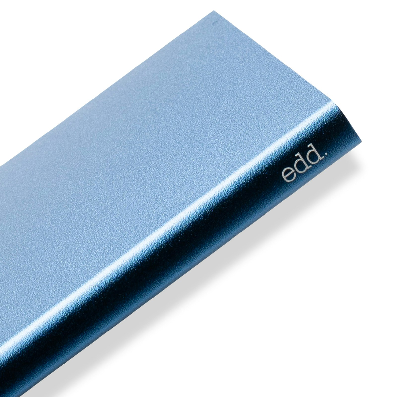Single Aluminum Card Holder Blue