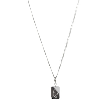TIMELESS Necklace ICON Shadow Silver