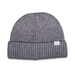 Jake Ribbed Beanie Grå