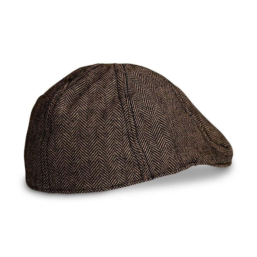 Flatcap Brun/Svart