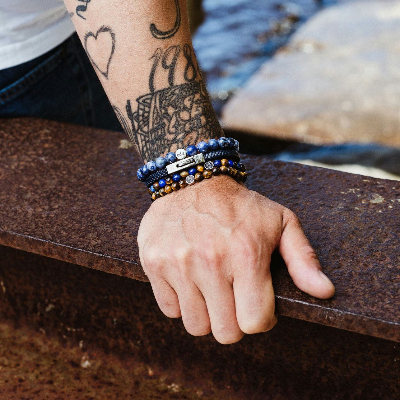 Mix & Match - Horizon 6mm | Läder Navy
