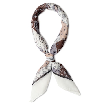 Bandana 48-Brun/Vit