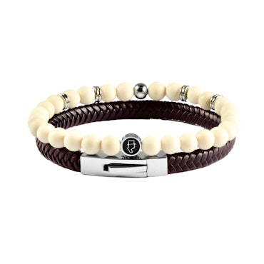Mix & Match - Fossil 6mm | Läder Brun
