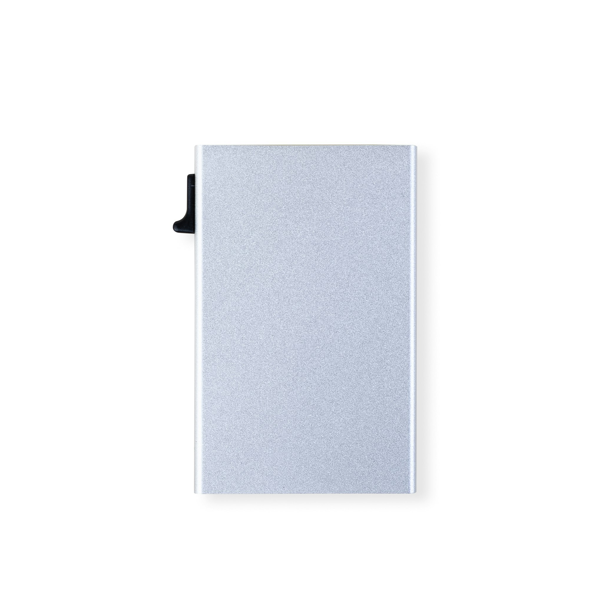 Singel Aluminium Korthållare Silver