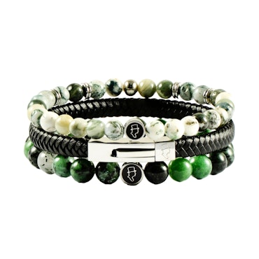 Mix & Match - Ice 6mm - Läder Svart - Forest 8mm