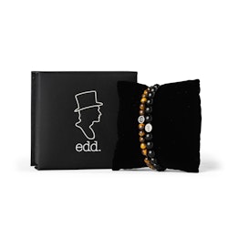 Mix & Match - Tigers Eye 6mm - Black Mamba 8mm