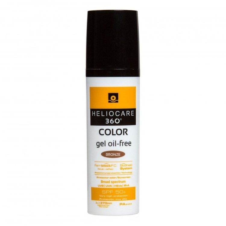 Heliocare 360° COLOR GEL OIL-FREE SPF 50+ BRONZE - 50 ML