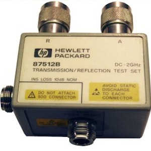 Hewlett Packard 87512B Transmission / Reflection Test Set