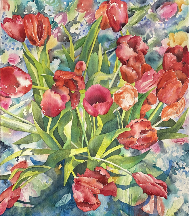 Tulip Mania Small Print