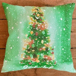 God Jul Green Pillowcase