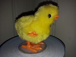 Hoppande kyckling, 7,5 cm
