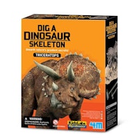 Gräv fram och bygg ihop ett dinosaurieskelett - Triceratops