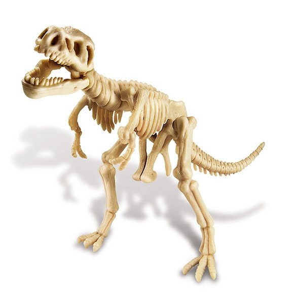 Gräv fram och bygg ihop ett dinosaurieskelett - Tyrannosaurus Rex