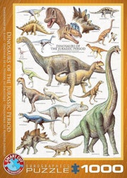 Dinosaurier 1000 bitar