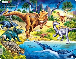 Dinosaurier, T-rex, 57 bitar