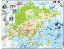Karta Asien 63 bitar Tillfälligt slut