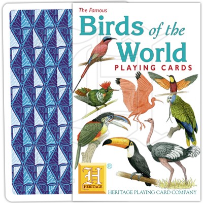 Fåglar i världen - Kortlek