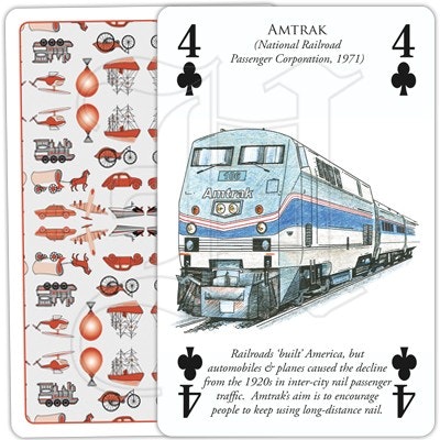 Kortlek - Historiska transportmedel; järnväg och spårfordon