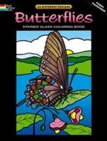 Butterflies, målarbok med fjärilar