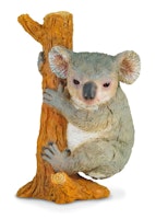 Koala i träd 6 cm (Collecta)
