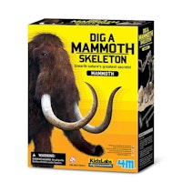 Gräv fram och bygg ihop ett skelett - Mammut