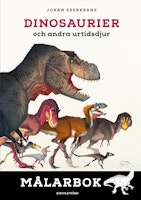Målarbok: Dinosaurier och andra urtidsdjur
